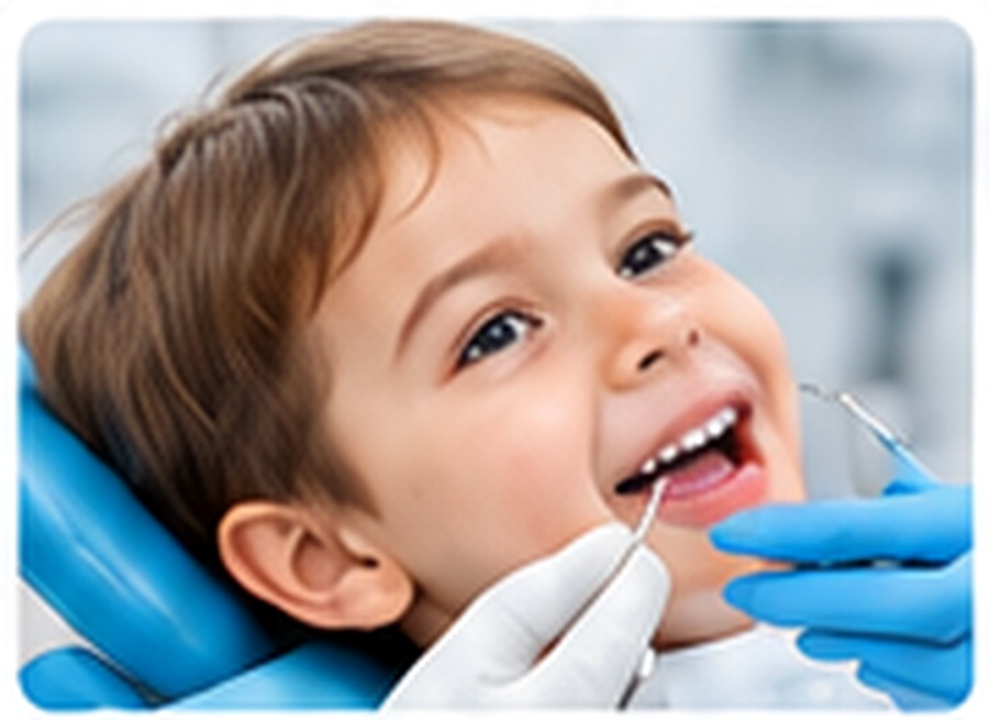 Soins dentaires pour enfant